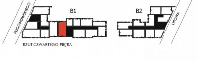 Mieszkanie B57 - osiedle Nova Lipova Łódź - developer Esembla